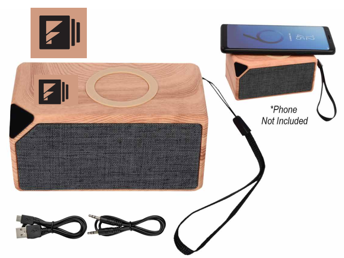 Formstack Boost Wireless Charger Speaker