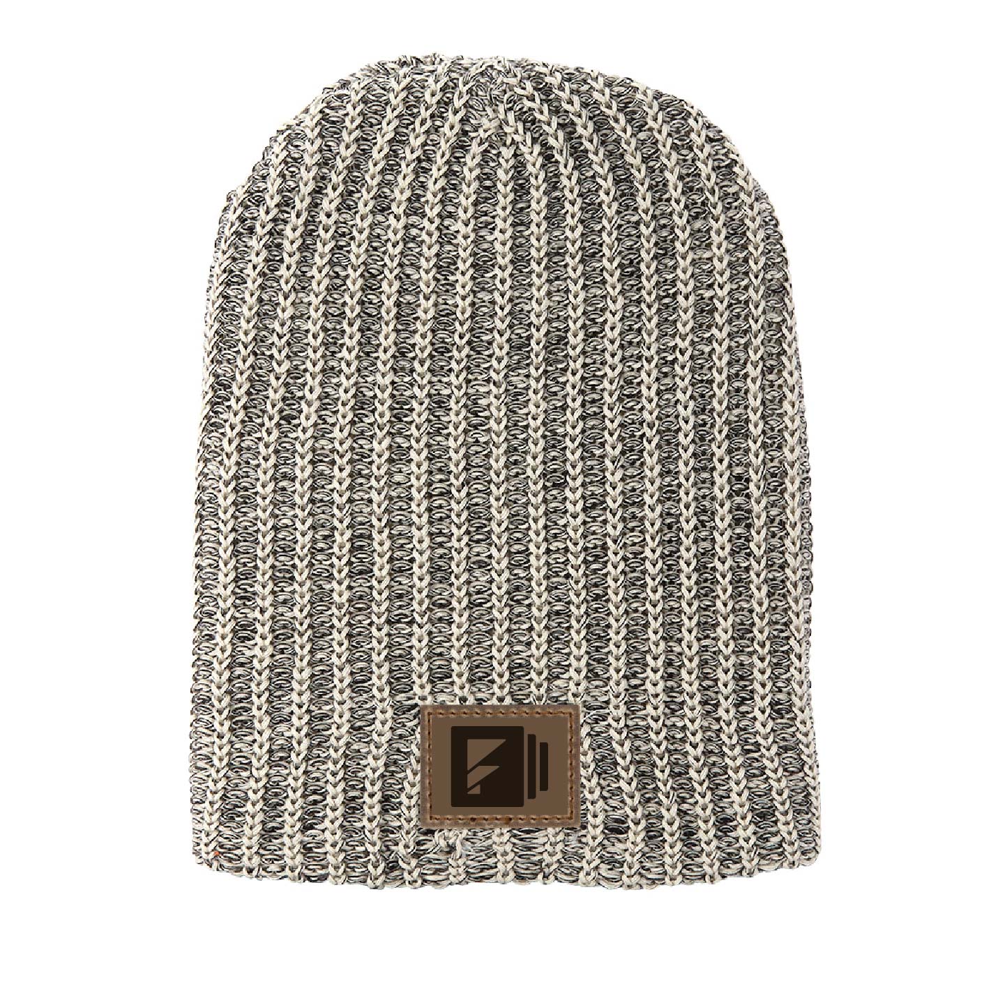 Formstack Haberdasher Knit Beanie with Leather Patch