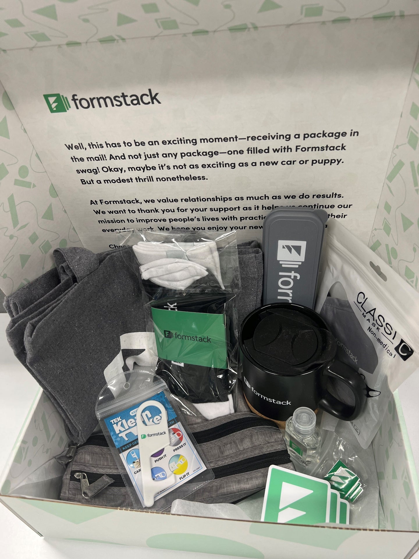 Formstack Large Custom Box Socks